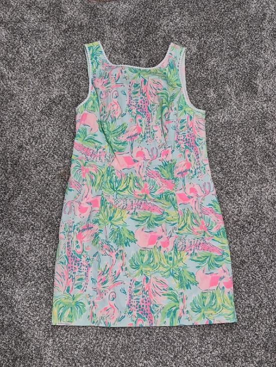 Lilly Pulitzer Dresses & Skirts - Lilly Pulitzer Mila Shift Dress Seasalt Blue on Parade Size 8 Nwot